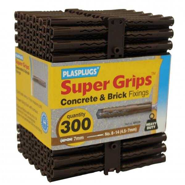 Pack Of 300 Assorted Wall Plugs Supafix Wp