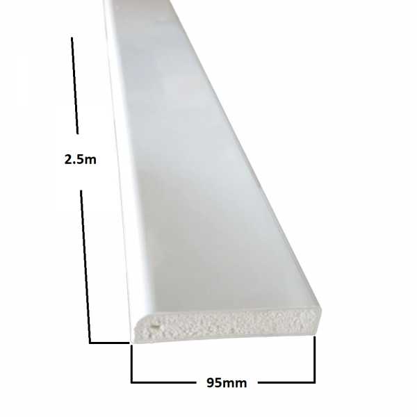 Fehér PVC boltív 2.5m
