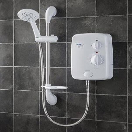 8.5kW Electric Shower White