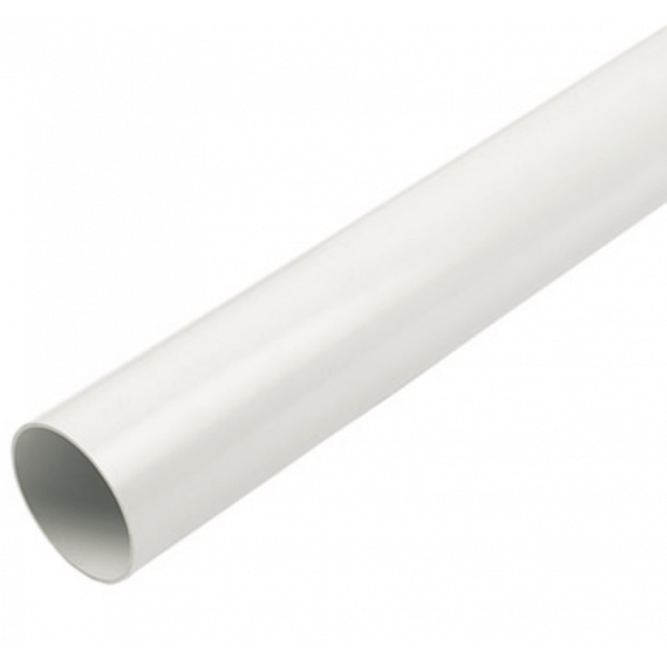 Solvent Waste Pipe 3m White