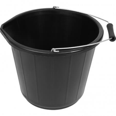 Builders Bucket Black 14.5L