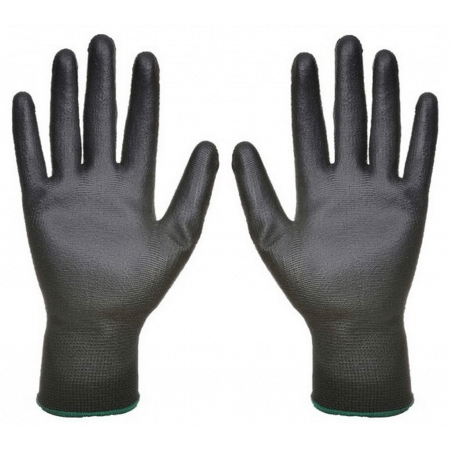 Черные перчатки с...