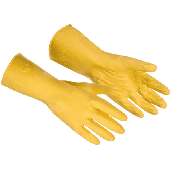 Rękawice lateksowe żółte...