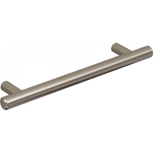 bar pull handle brushed nickel 160mm