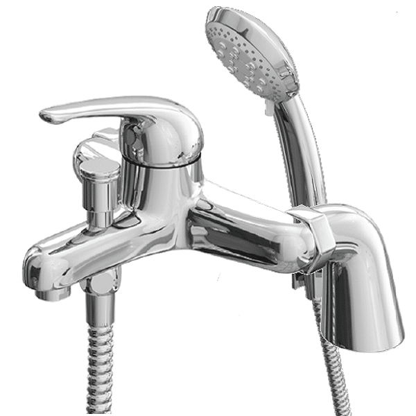 deck mounted bath shower mixer tap