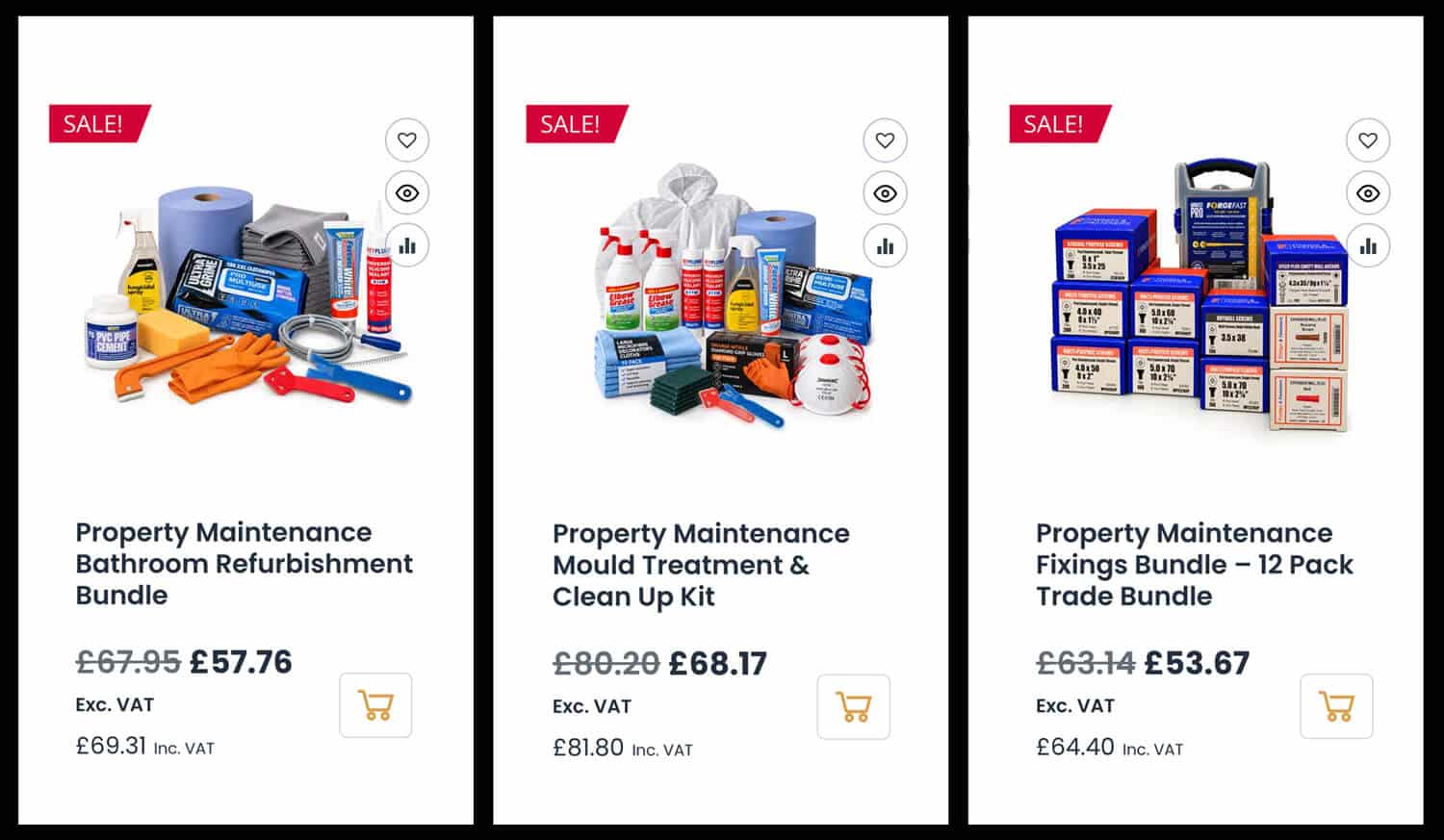 property maintenance bundles orion trade supplies serving kent and london and uk wide via online delivery 0001