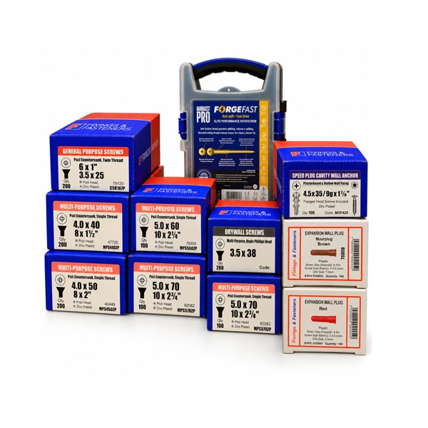 Screws and Fixings Van Stock Bundle Orion Trade Supplies Rochester and Peckham 0001