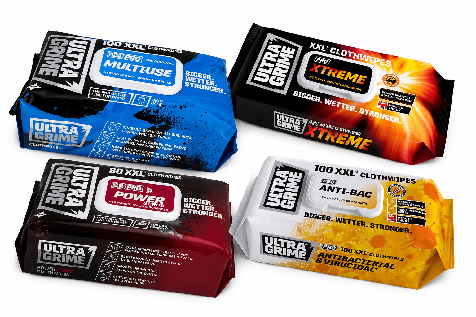 UltraGrime range stocked by Orion Trade Supplies in Rochester and Peckham