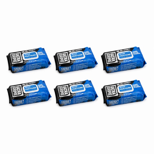 UltraGrime Multi Use Wipes 6 Pack Bulk Purchase