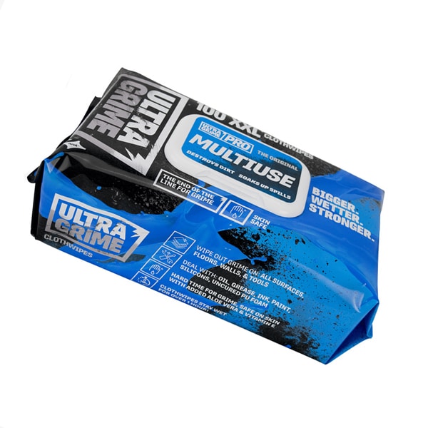 UltraGrime Pro XXL Multi-Use Clothwipes