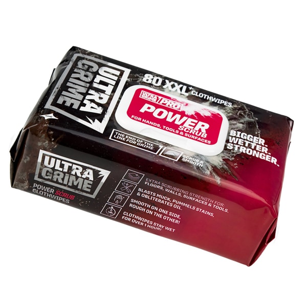 UltraGrime Pro Power Clothwipes