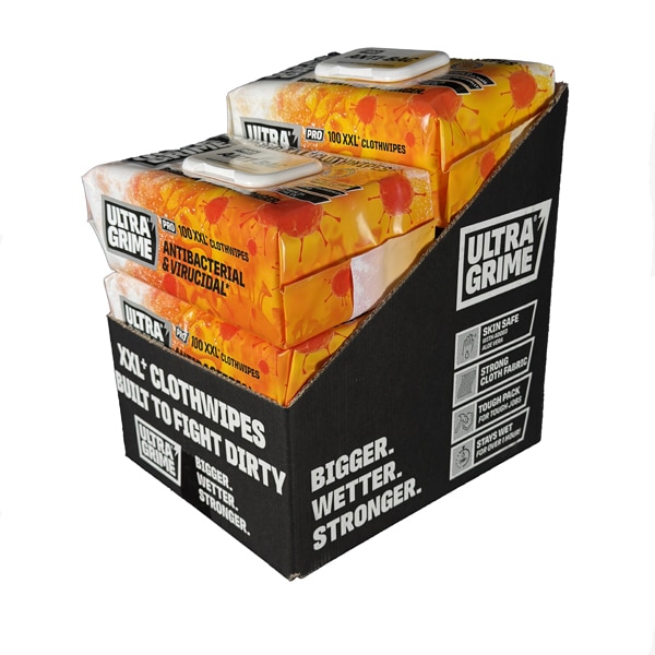 UltraGrime PRO Anti Bac Wipes Bulk 1