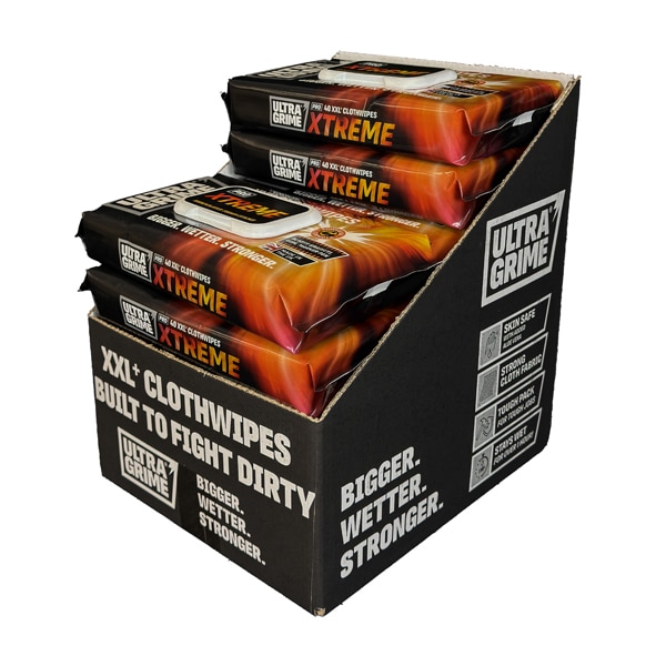 UltraGrime Xtreme Wipes Bulk 1